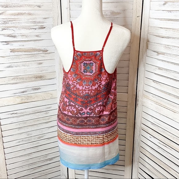 CLOVER CANYON | Patterned Flowy Tank Top XS - Picture 7 of 11